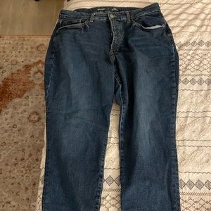 Size 16 High-Rise Curvy Straight Leg Jeans